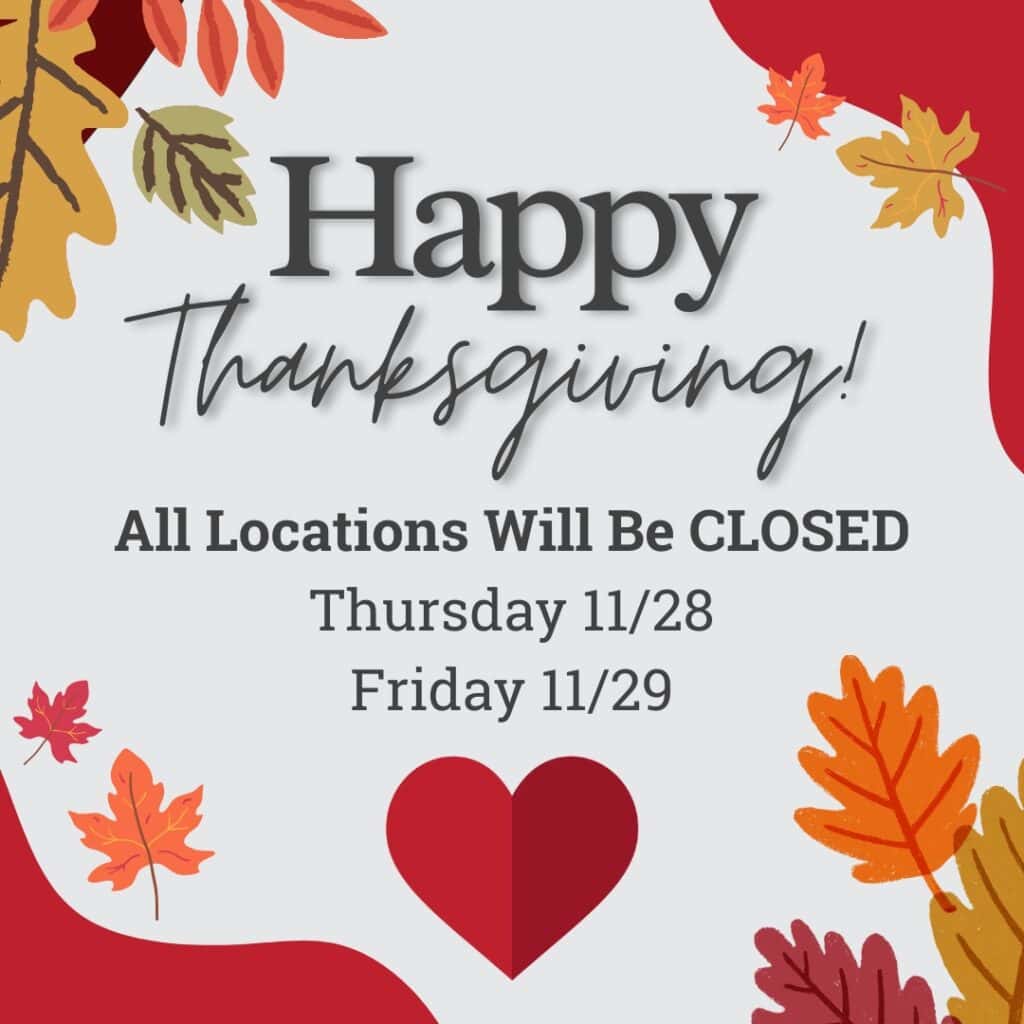 big chief holiday hours