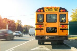 School Bus on the Road