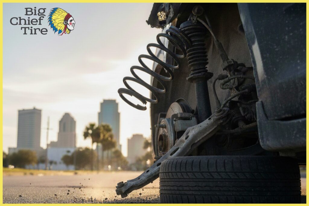 Suspension Damage Jacksonville - Big Chief Tire